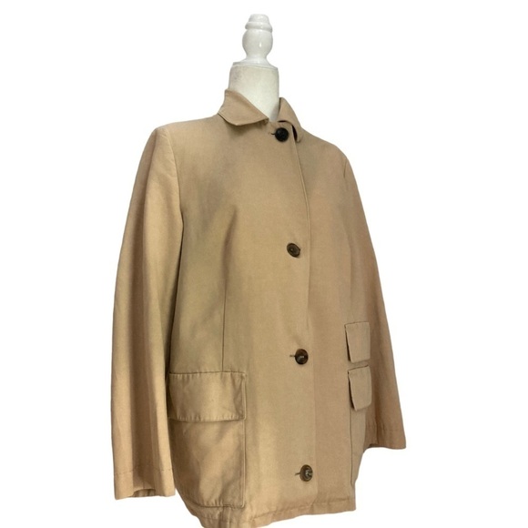 AKRIS Trench Jacket Coat adjustable to 3/4 length Option - Picture 5 of 11